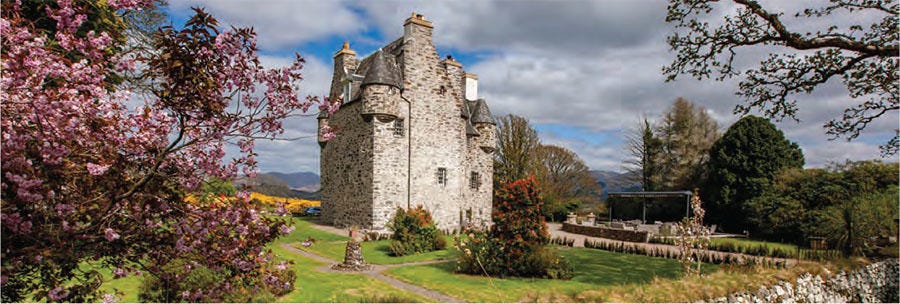 the black castle of barcaldine is a real medieval fortress the black castle of barcaldine is a real medieval fortress