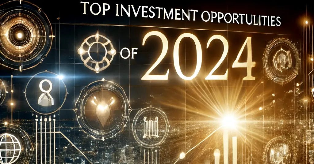 💡Top Investment Opportunities of 2024: Sectors and Stocks to Watch