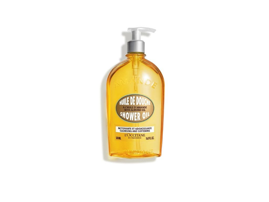 the image of L'Occitane Cleansing & Softening Almond Shower Oil