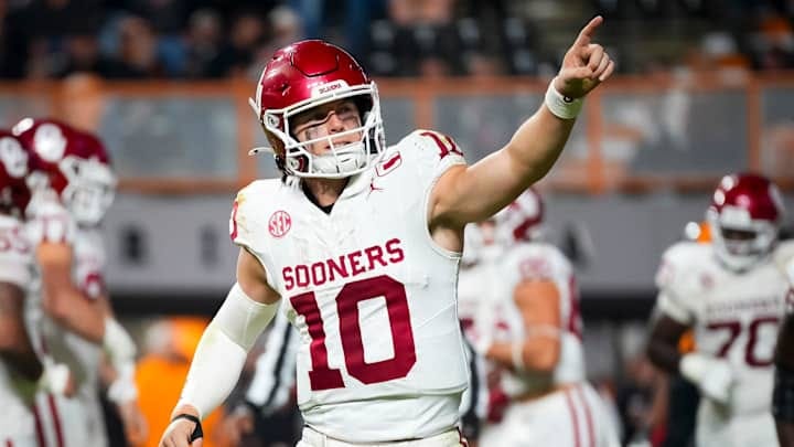 QB John Mateer has Learned a Few Valuable Lessons on and off the Field at Oklahoma QB John Mateer has Learned a Few Valuable Lessons on and off the Field at Oklahoma