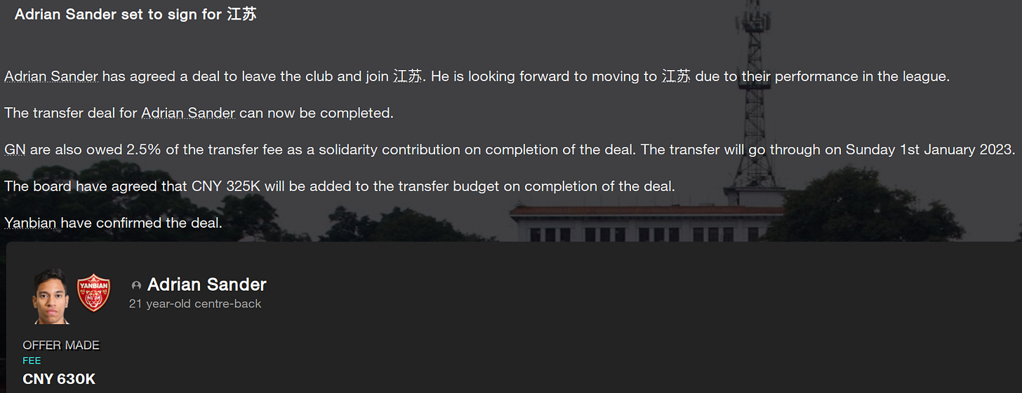 Football Manager 2023 Adrian Sander Football Manager 2023 Adrian Sander