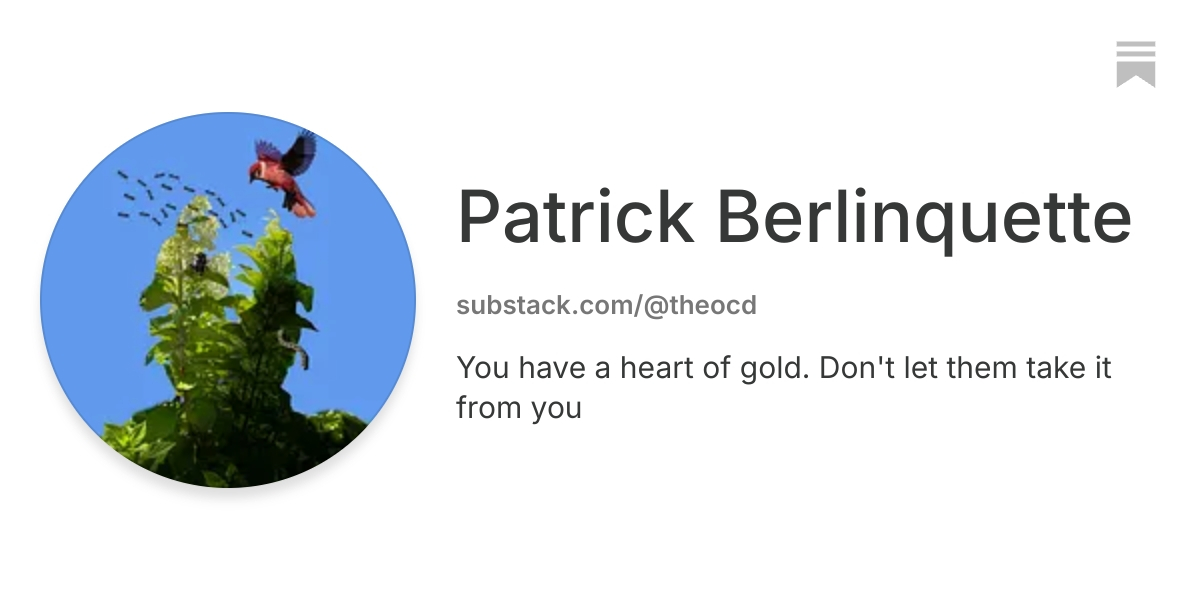 Patrick Berlinquette | Substack