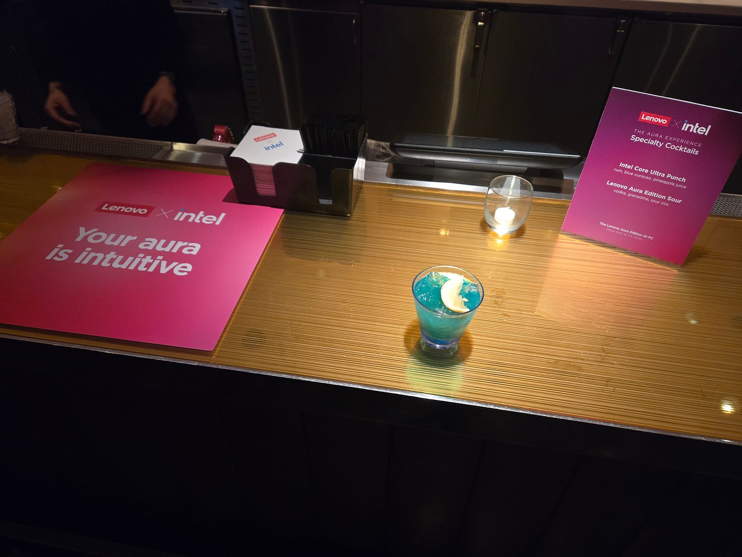 An Intel Core Ultra Punch.