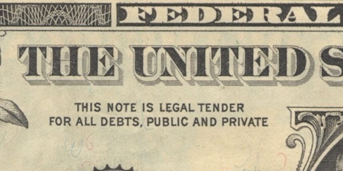 Why Can Businesses in the United States Refuse Cash?