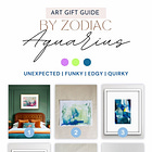 Art Gift Guide: Aquarius