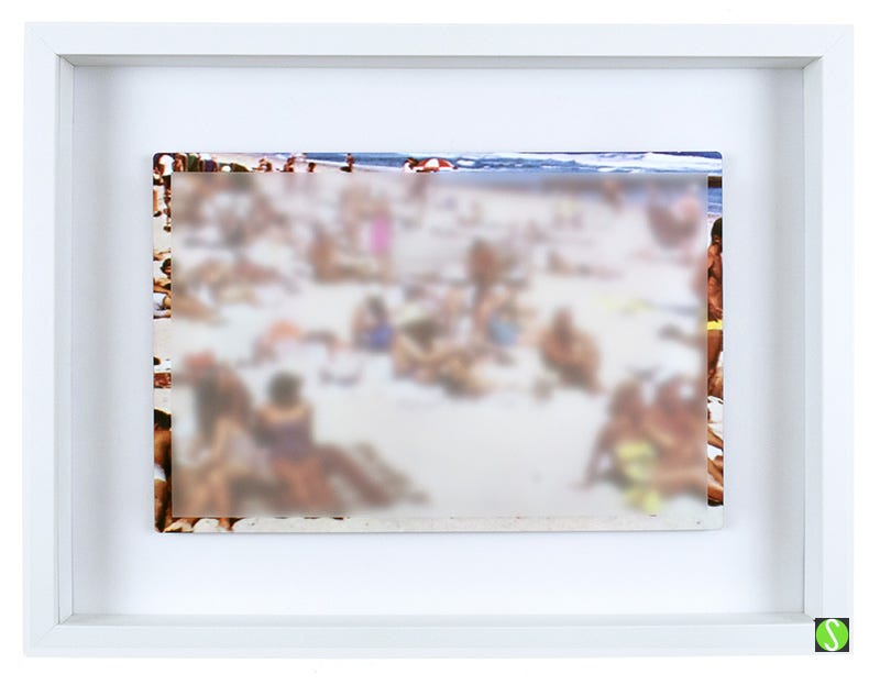 'Revited' beach holiday artwork©SteveButcher2016