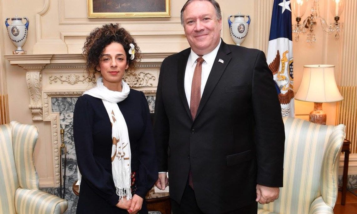 S Pompeo Meets Masih Alinejad