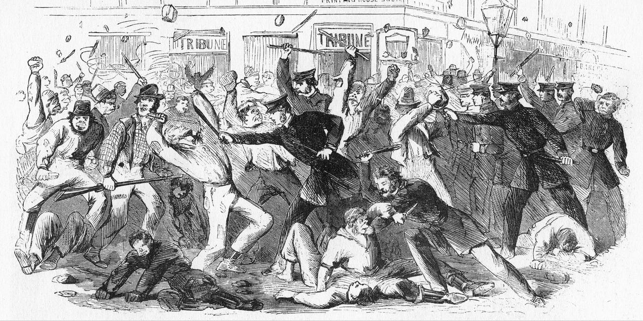 New York City Becomes War Zone During America's Worst-Ever Riot