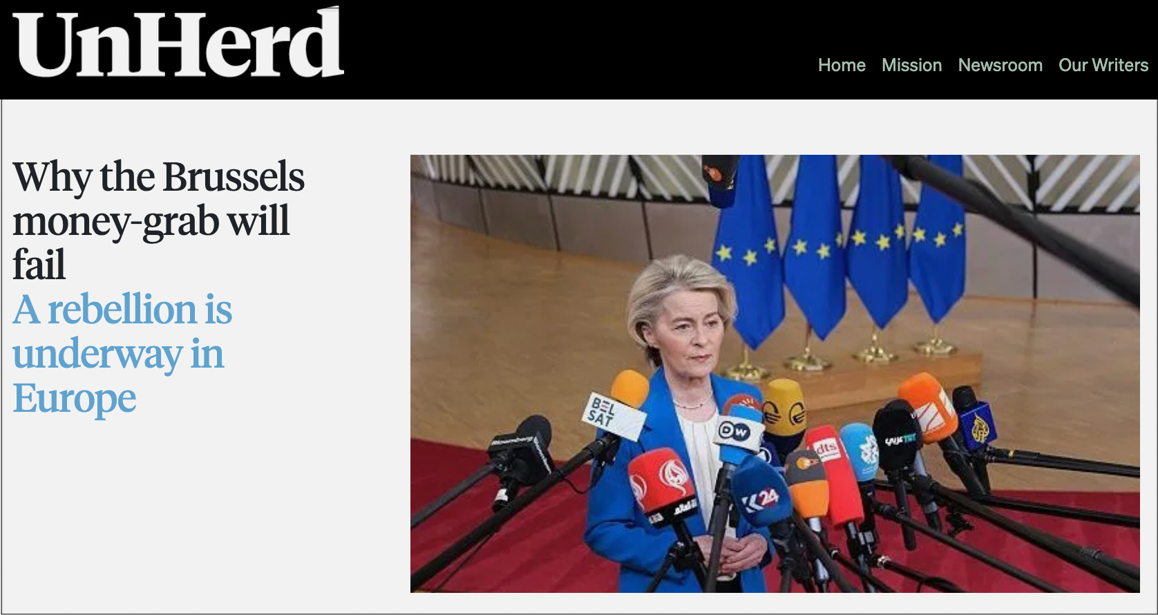 Brussels’s €90bn Ukraine loan will prolong the war — and wreck Europe