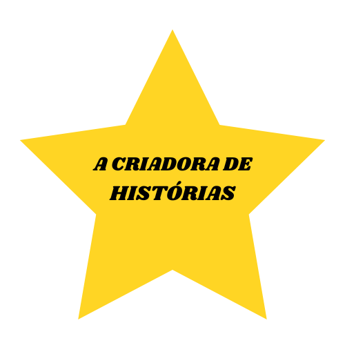 A criadora de histórias logo