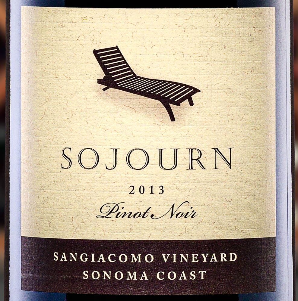 2013 Sojourn Pinot Noir Sangiacomo Vineyard - CellarTracker