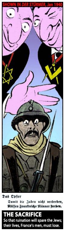 Der Stürmer cartoons colorized 1940-1944