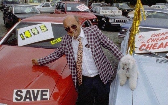 Car salesman