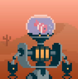 This Fish Tank bot lives in the dessert… Can you guess where exactly?