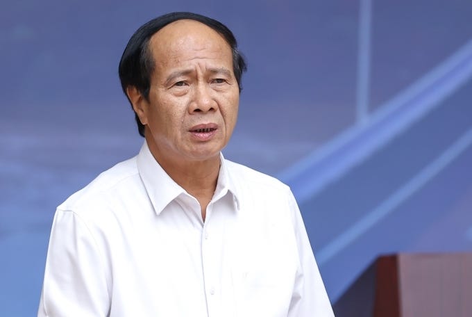 Deputy prime minister Le Van Thanh. Photo by VnExpress/Nhat Bac