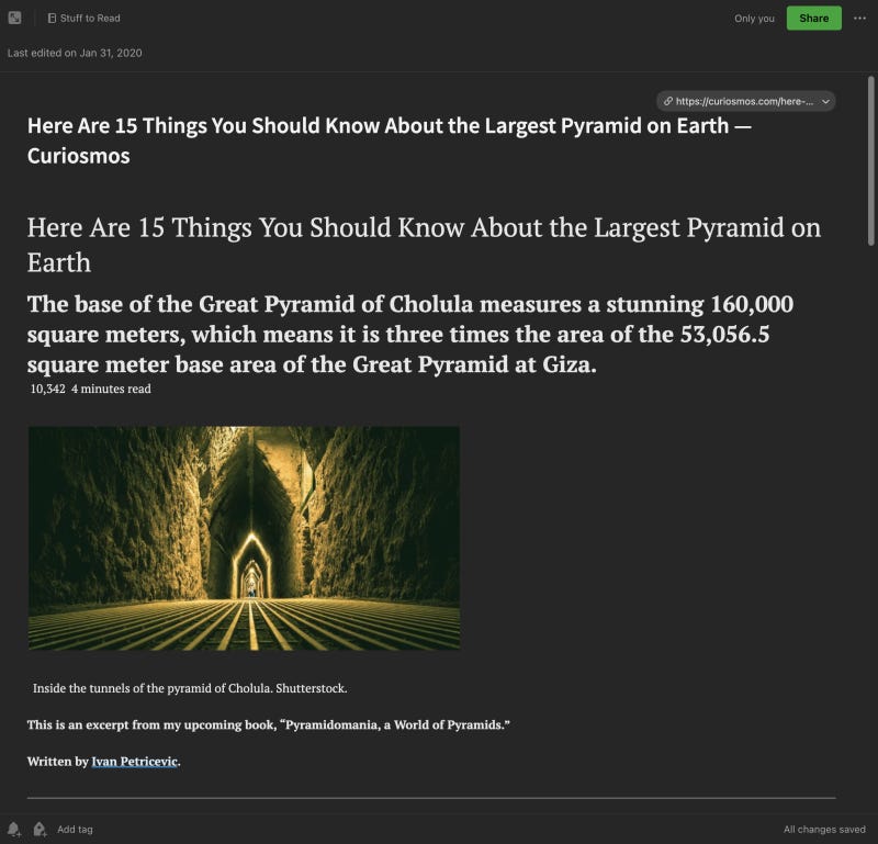 Stuff to read article Stuff to read article