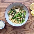 Spring Pea Pasta with Peas, Asparagus, and Nutritional Yeast
