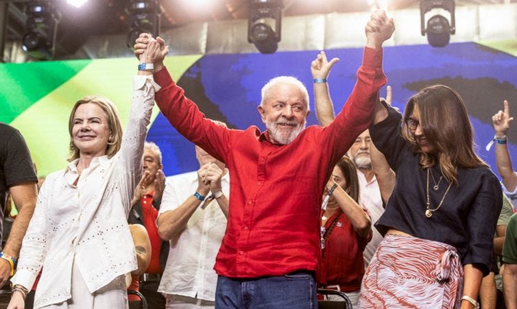 Em evento dos 45 anos do PT, Lula pede defesa da democracia | Agência Brasil
