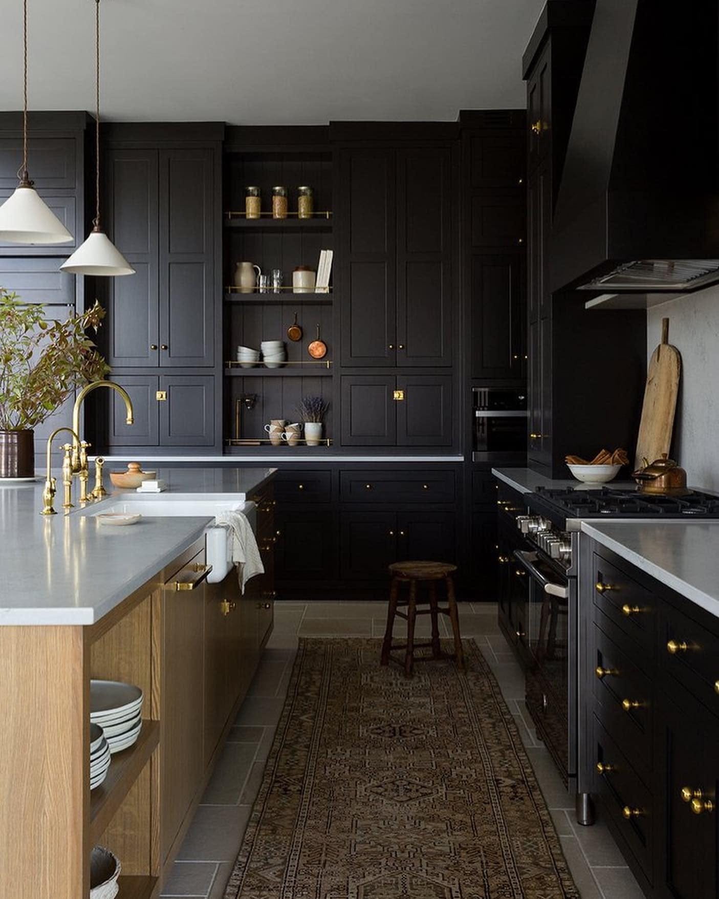 a black kitchen small kitchen design mistakes