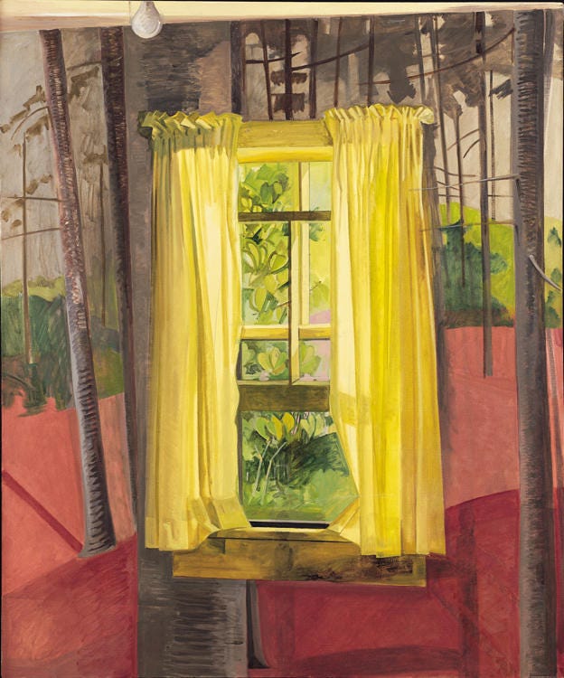 The Painted Room, 1982, oil on linen