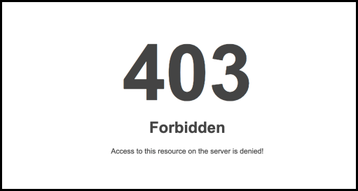 403 Forbidden Error: Causes and Fixes