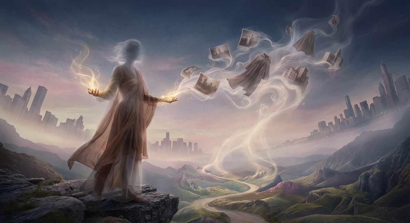 Surreal solitude and letting go Surreal solitude and letting go