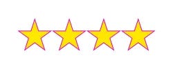 4 star review