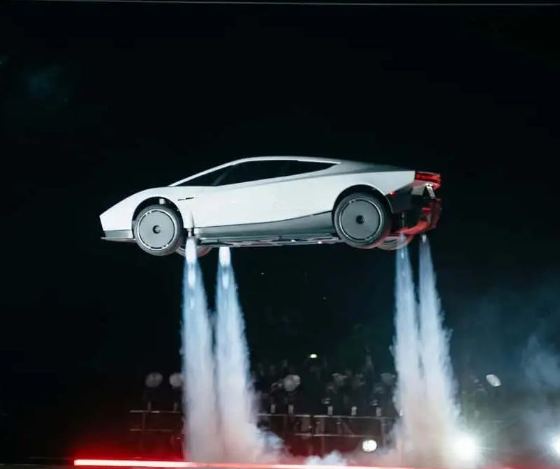 Tesla's New Flying Car: Is Elon Musk About to Make Traffic Jams History? |  by Master AI - Hams AI Tech | Oct, 2026 | Medium