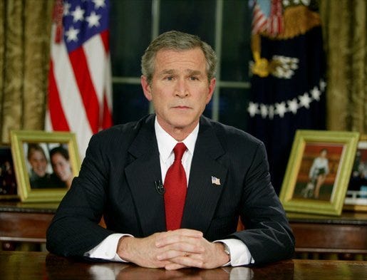 President Bush Addresses the Nation