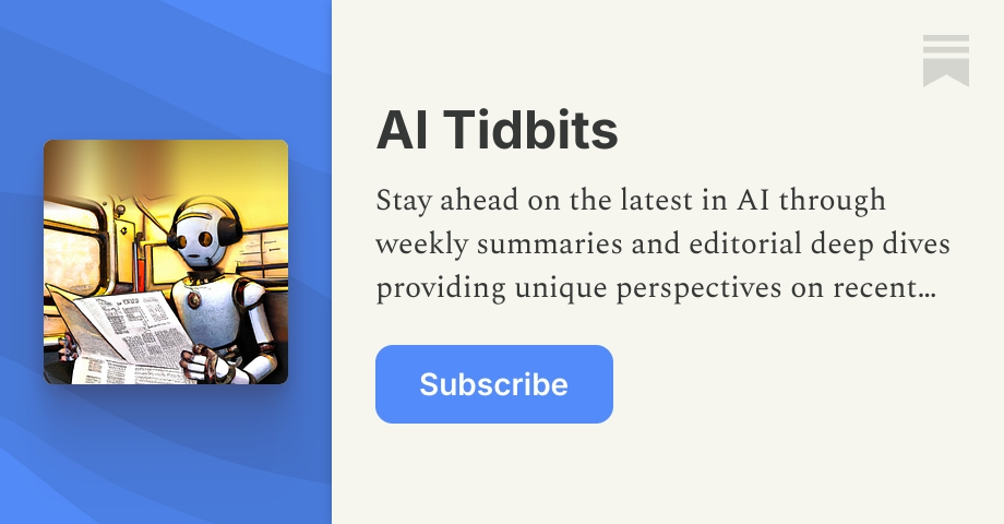 AI Tidbits | Sahar Mor | Substack