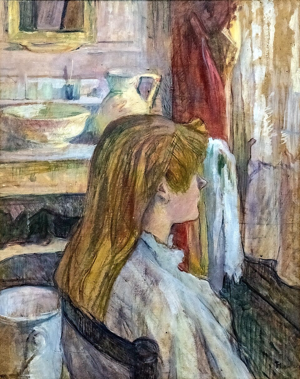 Femme à sa fenêtre Femme à sa fenêtre