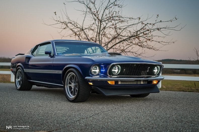1969 Ford - 1969 Ford Mustang Mach 1 SVT Supercharged Terminator Pro-Touring  Fastback Green Brook, NJ
