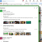 The "Experience" section 💼