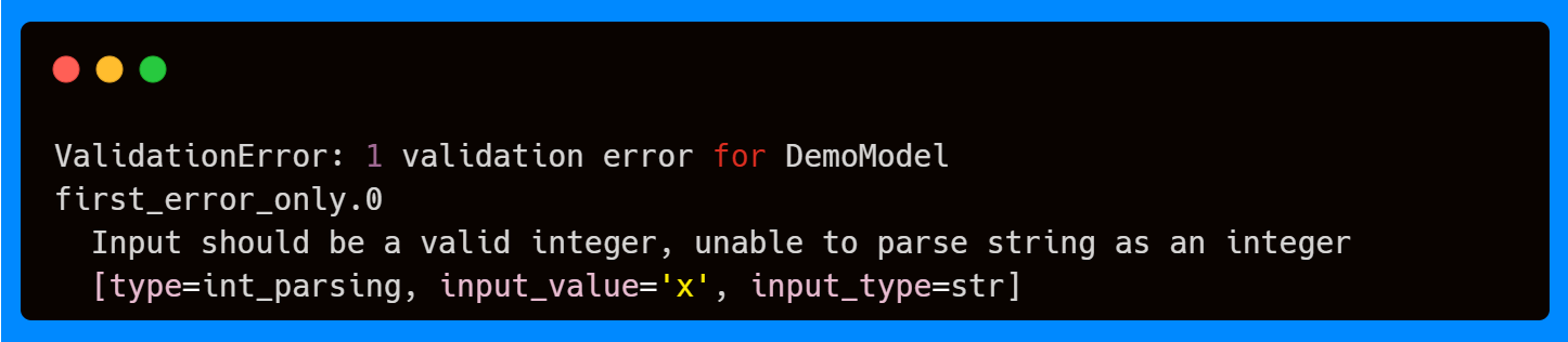 FailFast Type FailFast Type