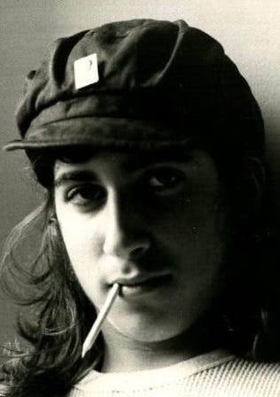 Tommy Swerdlow with Joint n 1960s Beret NYC