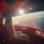 🛸 💭 Waking up in galactic awareness, 🌍 🔮 The World is a Projection Field, 🦌 💖 The Deer Woman enters my heart 