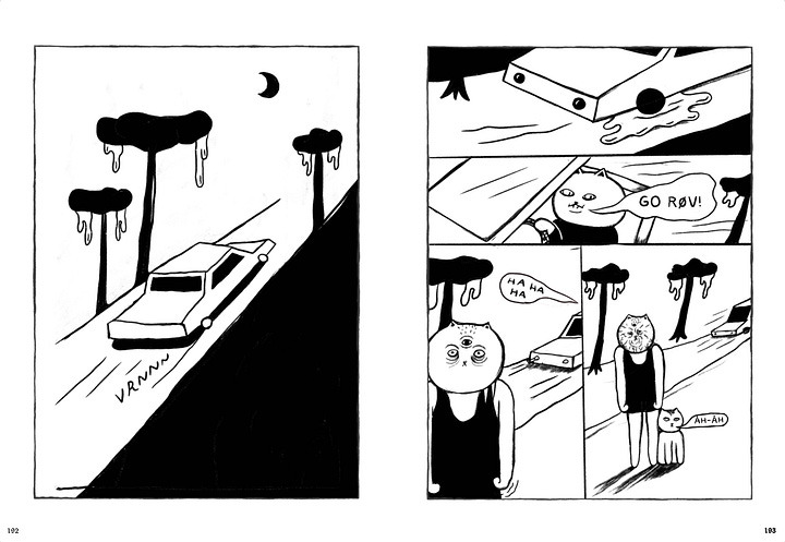 female artis, nonbinær artist, graphic novel