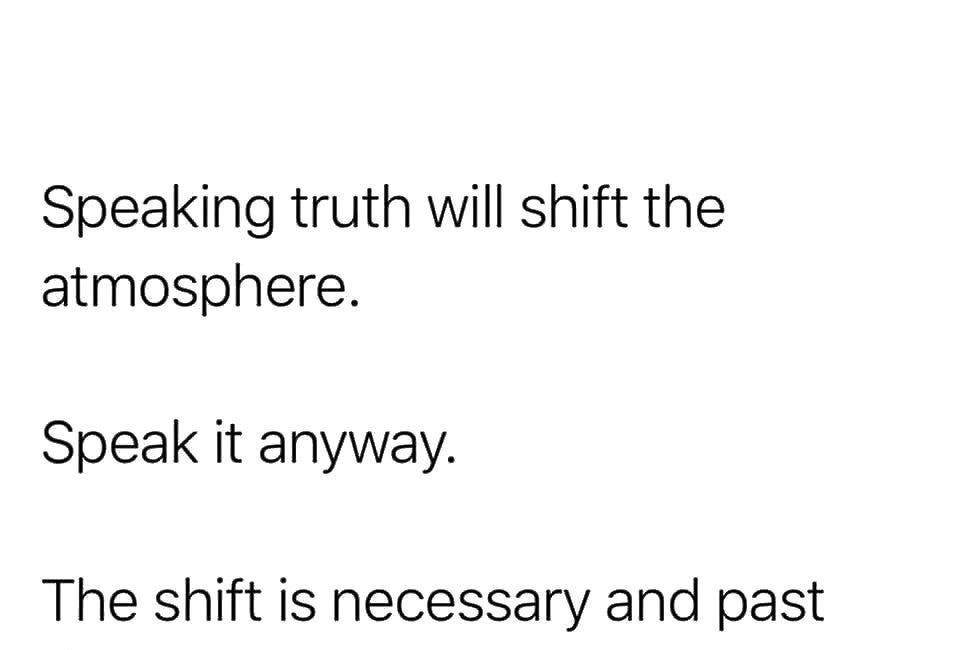 The Shift Is Necessary And Past Due