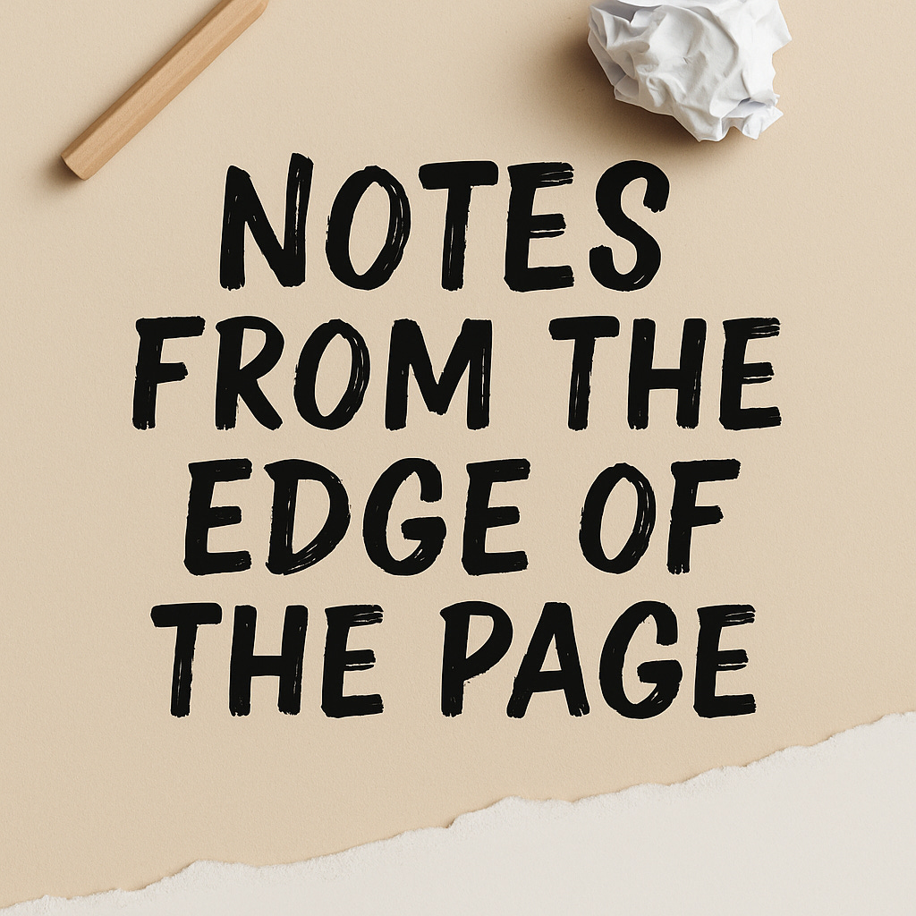 Notes from The Edge of the Page