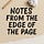 Notes from The Edge of the Page