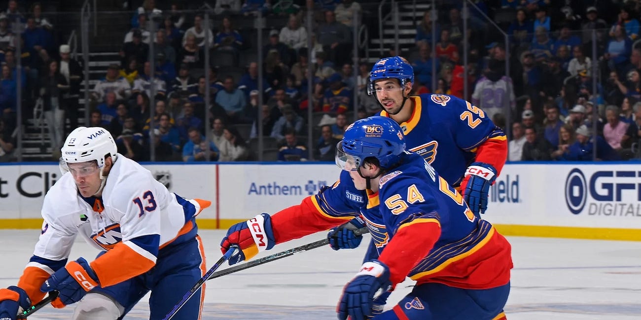 Could The Islanders Revisit Jordan Kyrou Talks With The Blues This Summer?