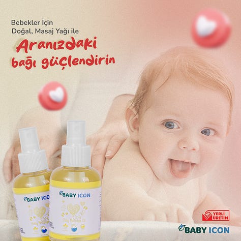 Baby Icon Bebek Bakım Ürünleri Sosyal Medya Tasarımları