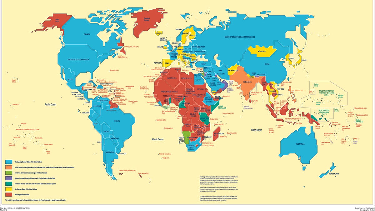 How many countries are there in the world?