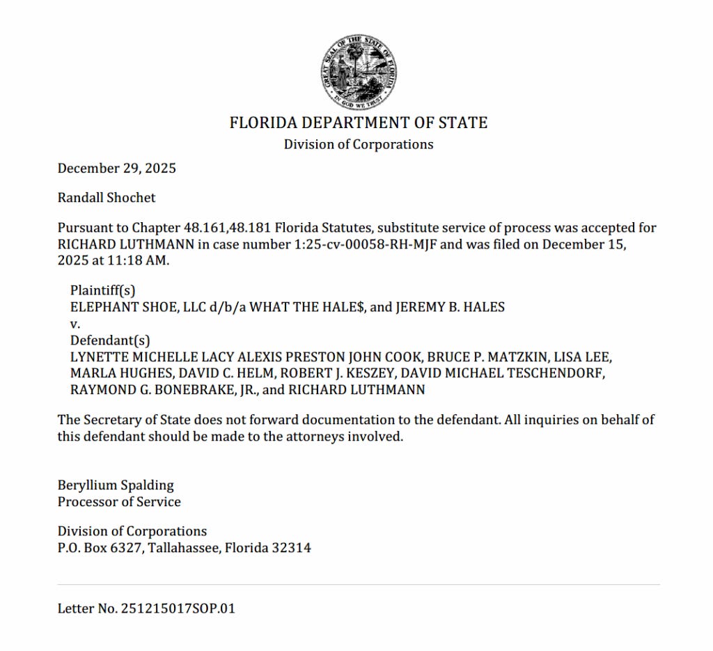 Hales’s Legal Circus Exposed in filings - false service claims, perjury, and bad-faith lawfare. Dismissal, sanctions, and Feds forthcoming. Hales’s Legal Circus Exposed in filings - false service claims, perjury, and bad-faith lawfare. Dismissal, sanctions, and Feds forthcoming.