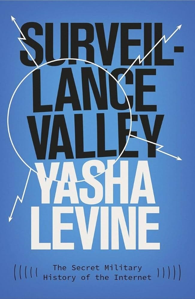Amazon.com: Surveillance Valley: The Secret Military History of the  Internet: 9781785785719: Levine, Yasha: Books