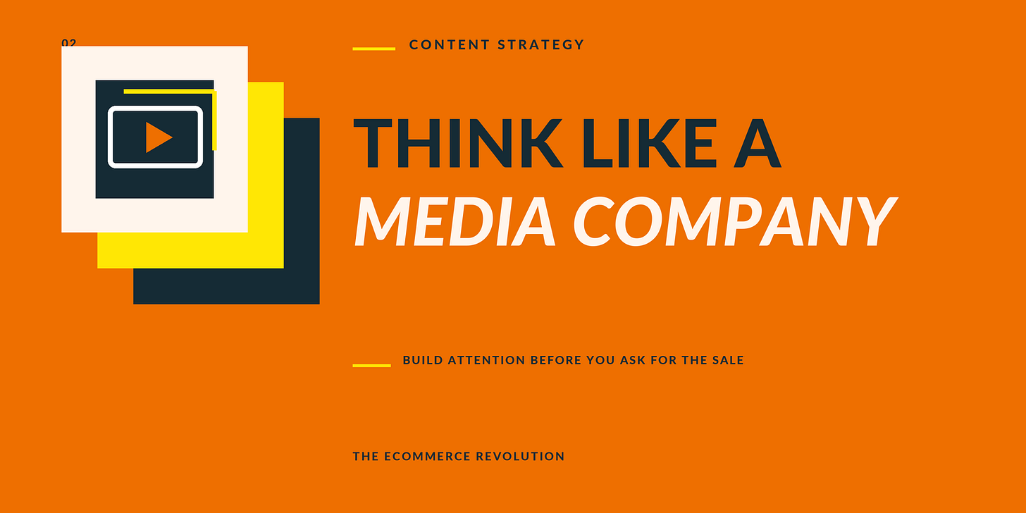 Think Like a Media Company Think Like a Media Company