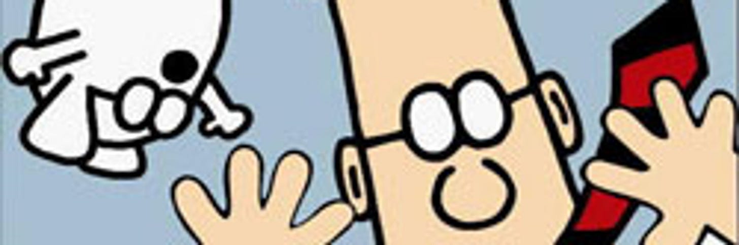 Dilbert' comic strip removed from nearly 80 papers, author says | WUTV Dilbert' comic strip removed from nearly 80 papers, author says | WUTV