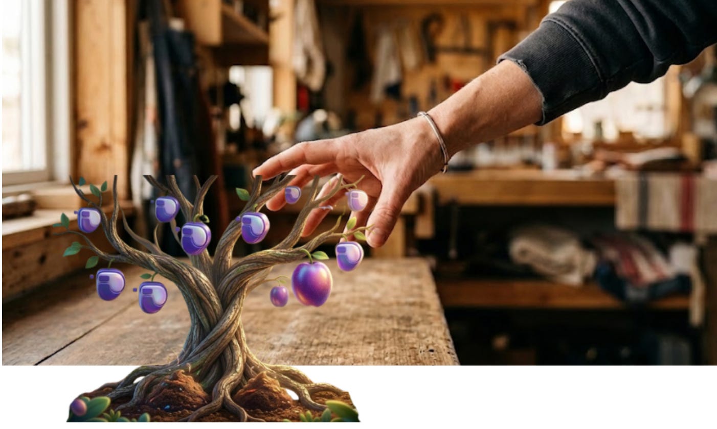 Your actions are the roots. Value is what grows.