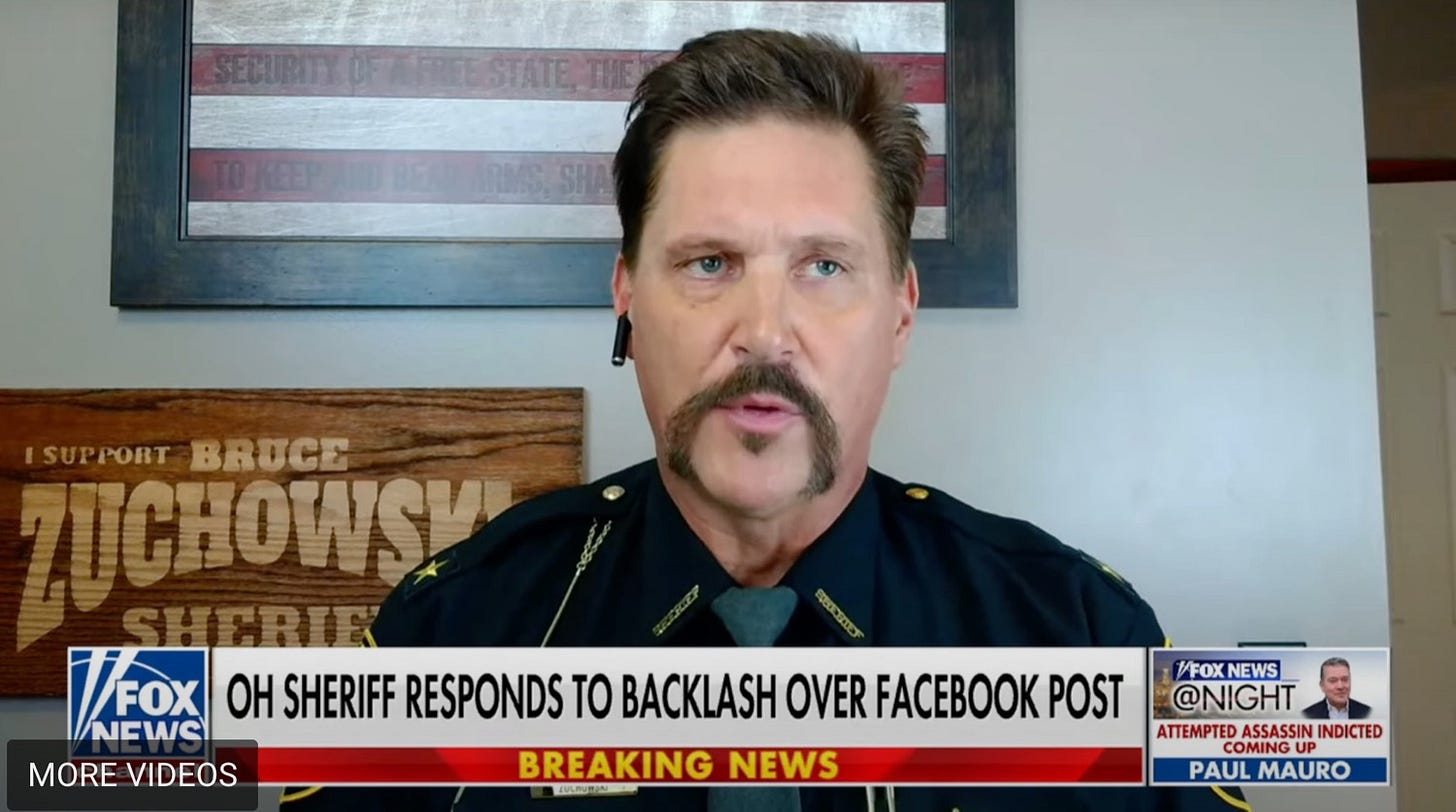 Sheriff Bruce Zuchowski of Portage County, Ohio