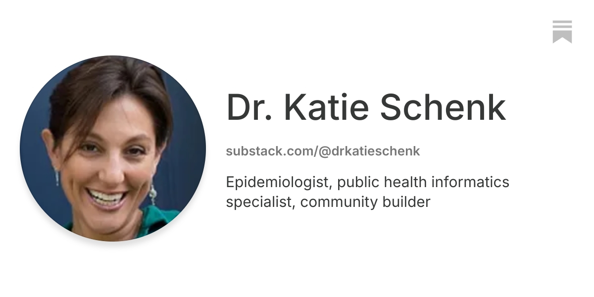 Dr. Katie Schenk | Substack